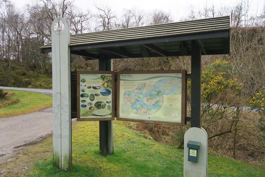 The Alphabet Trail and Salen woods