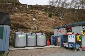 Glenuig Recycling Point