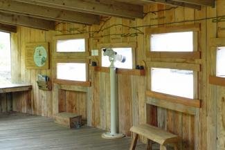 The Garbh Eilean wildlife hide